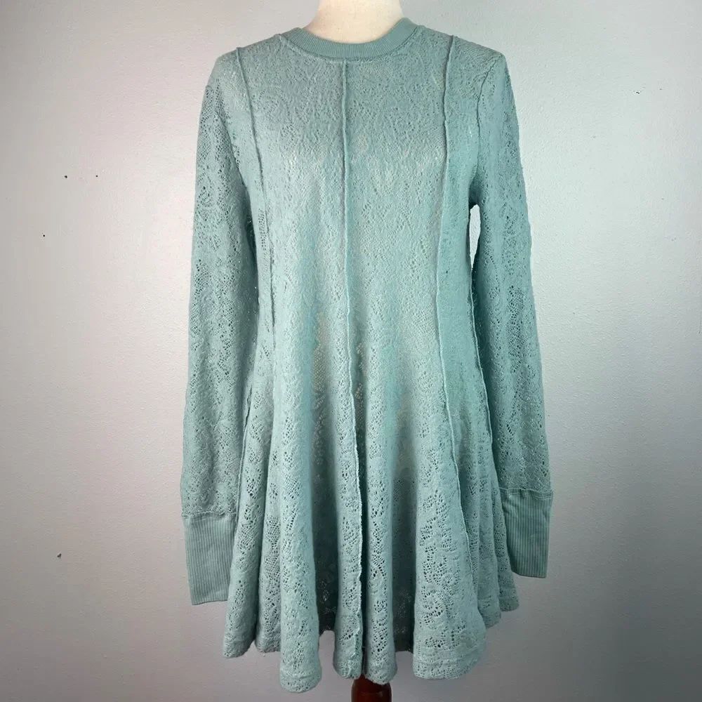 NWT Free People Astral Sea Midi Dress Size S